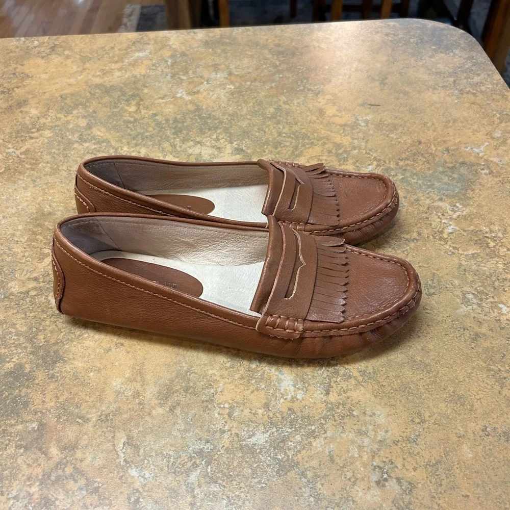 Antonio Melani Camel Brown Driving Loafers